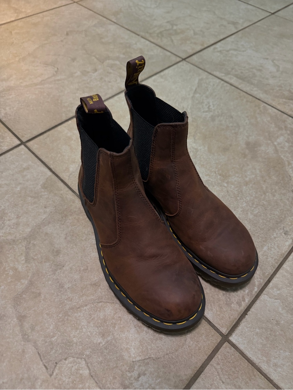 Dr. Martens Brown 2976 Chelsea Boots